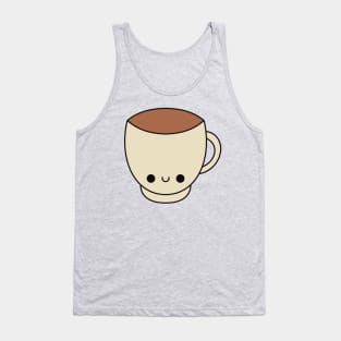 Cute Kawaii Cup Of Tea Tank Top